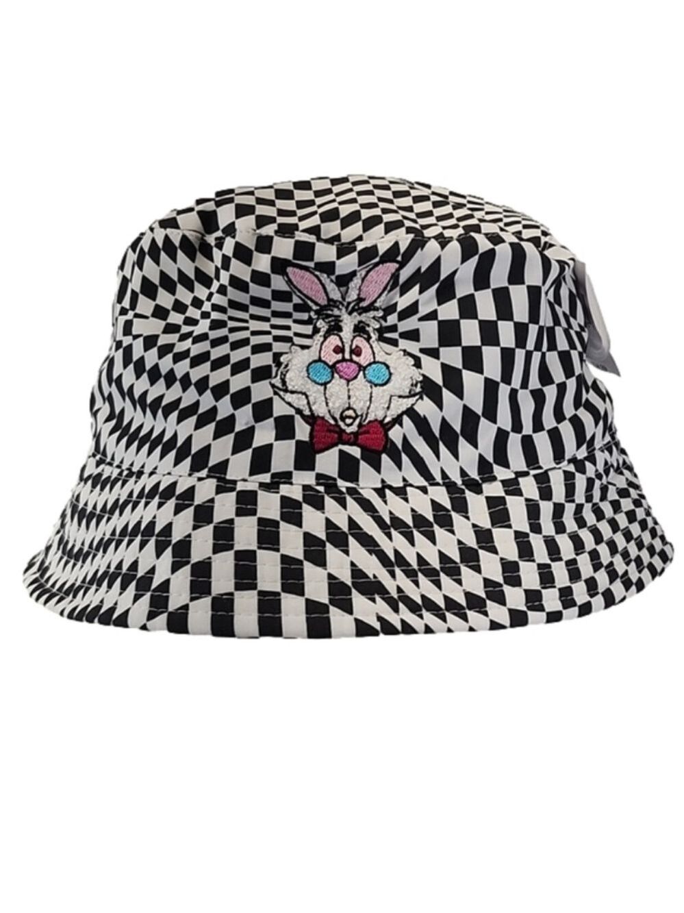Alice in Wonderland Checkered Bucket Hat